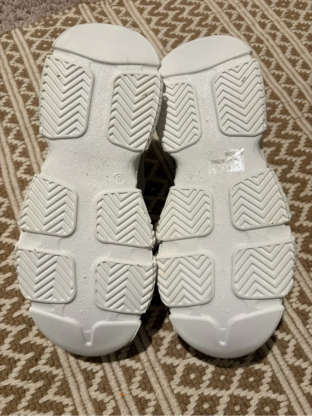Light Gray & White Women's Fashion Sneakers